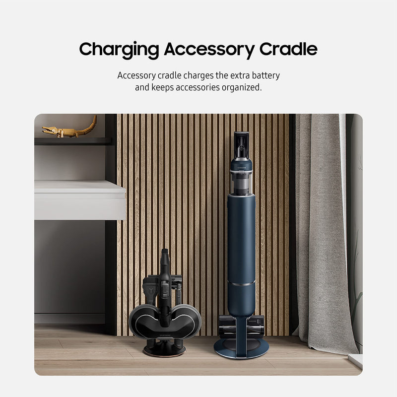 Samsung Bespoke Jet Cordless Vacuum Cleaner With Hepa Filtration Midnight Blue