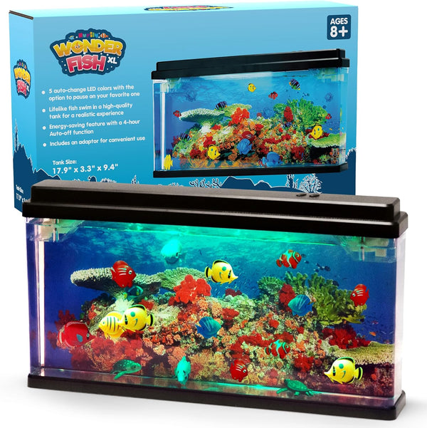 Wonder Fish X003we4kzd Color Multicolor Size 17.9 X 3.3 X 9.4 Inches