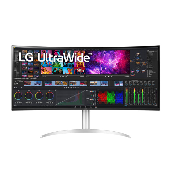 LG 40WP95C-W 40 UltraWide Curved WUHD 5K2K Nano IPS Display Black