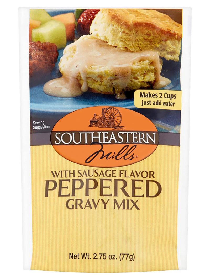 Old Fashioned Sausage Flavor Gravy Mix, Pack of 24 - 2.75 oz