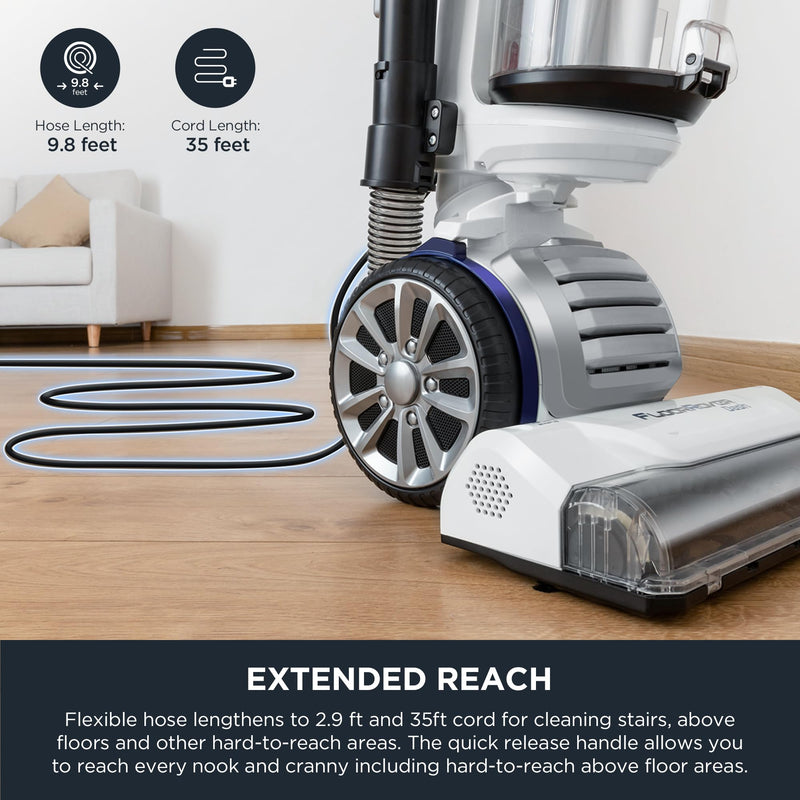 Eureka FloorRover Bagless Upright Pet Vacuum Cleaner Suctionseal Swivel Steering