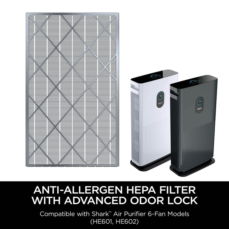 Shark He6fkpet Anti Allergen Hepa Filter Advanced Odor Lock for He601 & He602