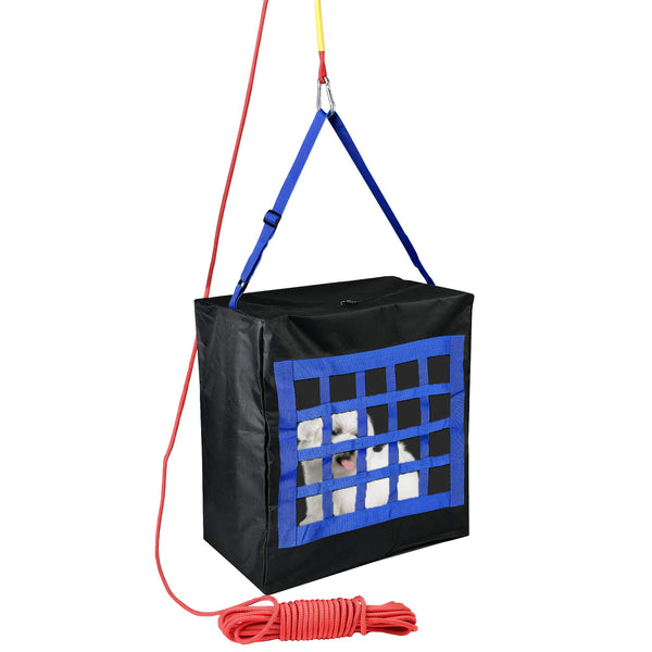 ISOP Pet Fire Evacuation Backpack with 50ft Rope - Medium