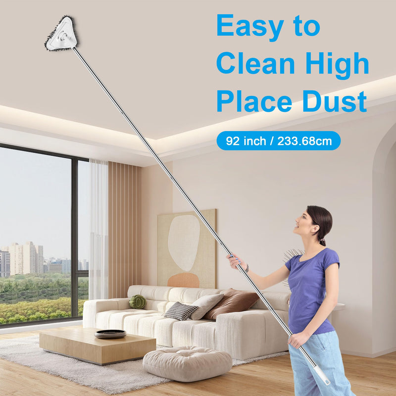 75in Telescopic Ceiling and Wall Cleaning Mop Set