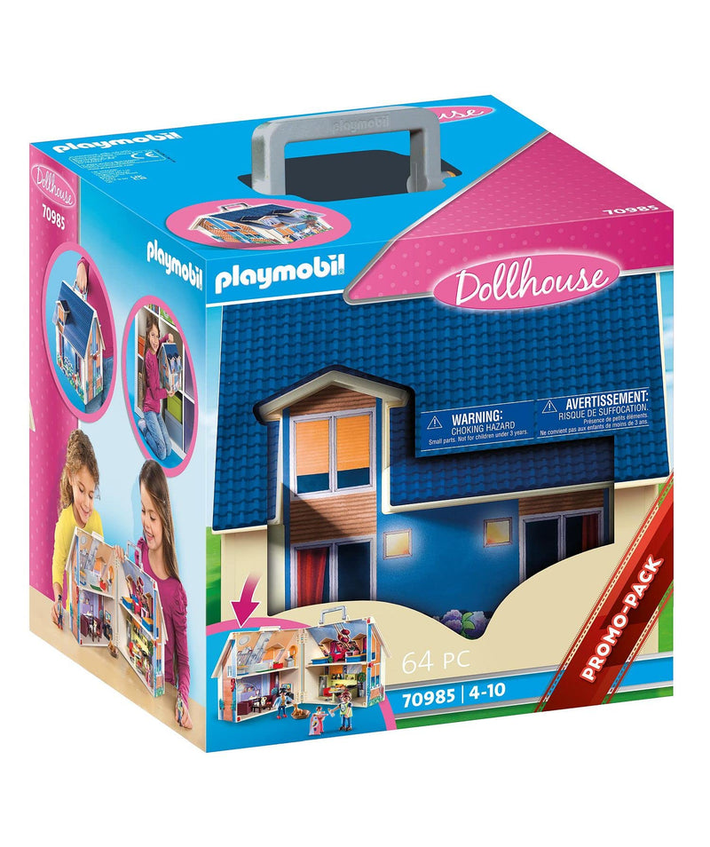 Playmobil Portable Dollhouse with Figures and Accessories