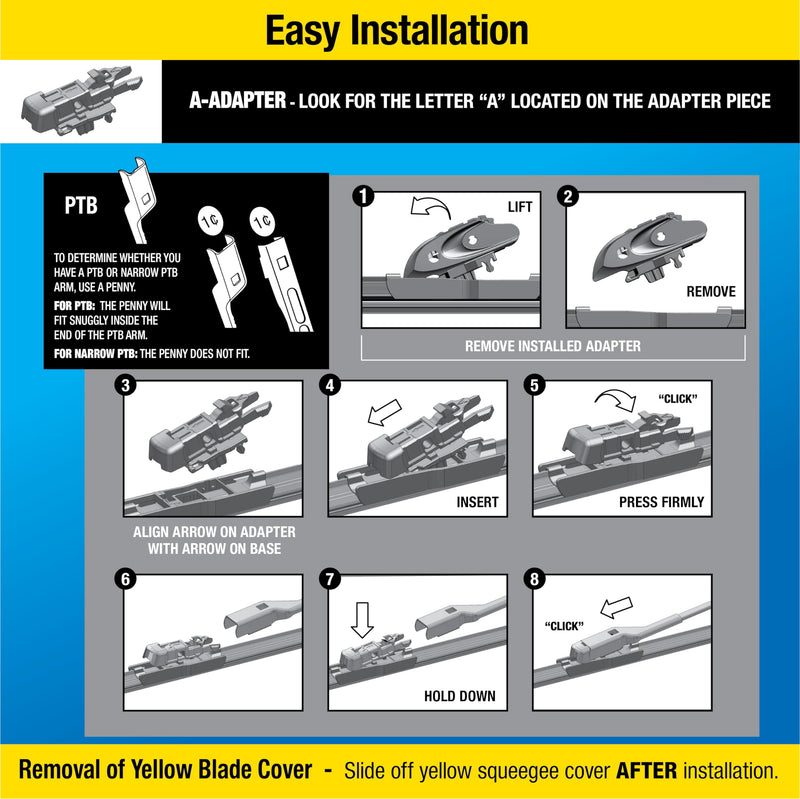 Rain-X Silicone Endura 18-Inch Wiper Blade Replacement