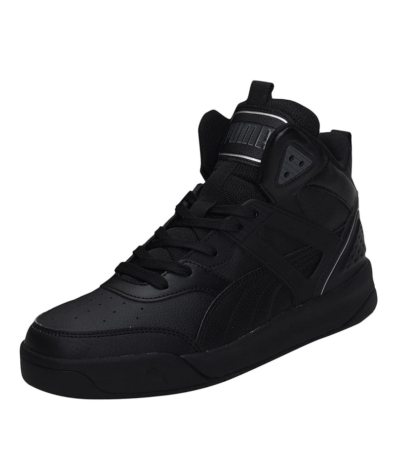 Puma Unisex Hi-Top Basketball Sneakers Black Size 8