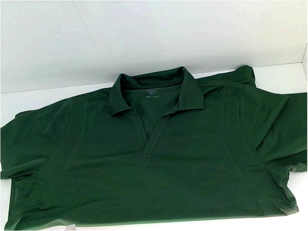 Harriton Womens Polo Regular Short Sleeve Polo Color Green Size Medium