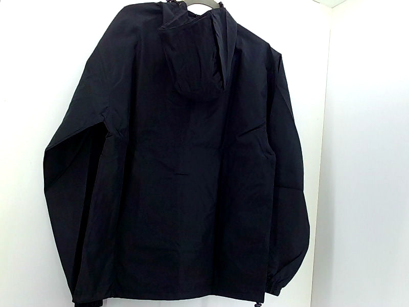 Champion Mens Jacket Regular Zipper Rain Jacket Color Black Size Small