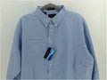 Ultra Club Mens Regular Long Sleeve Dress Shirt Color Light Blue Size Small