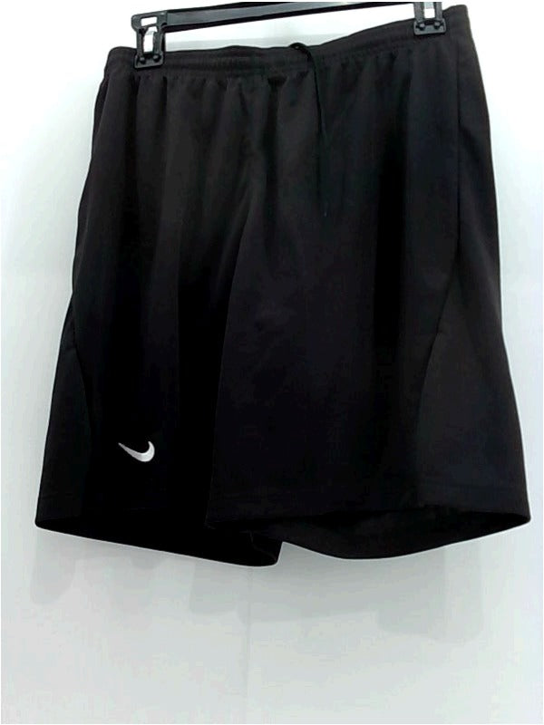 Nike Mens Drifit Classic Short Regular Pull On Active Shorts Color Black Size Medium