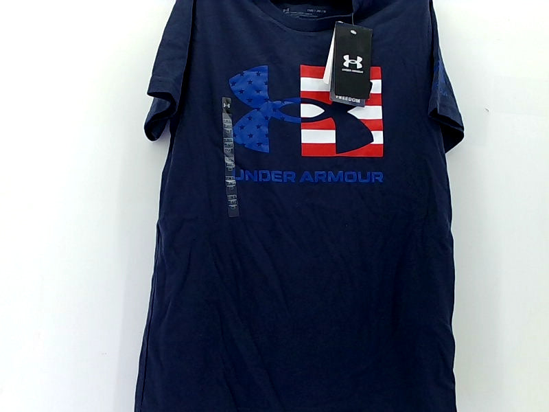 Under Armour Navy Shirt Youth Medium