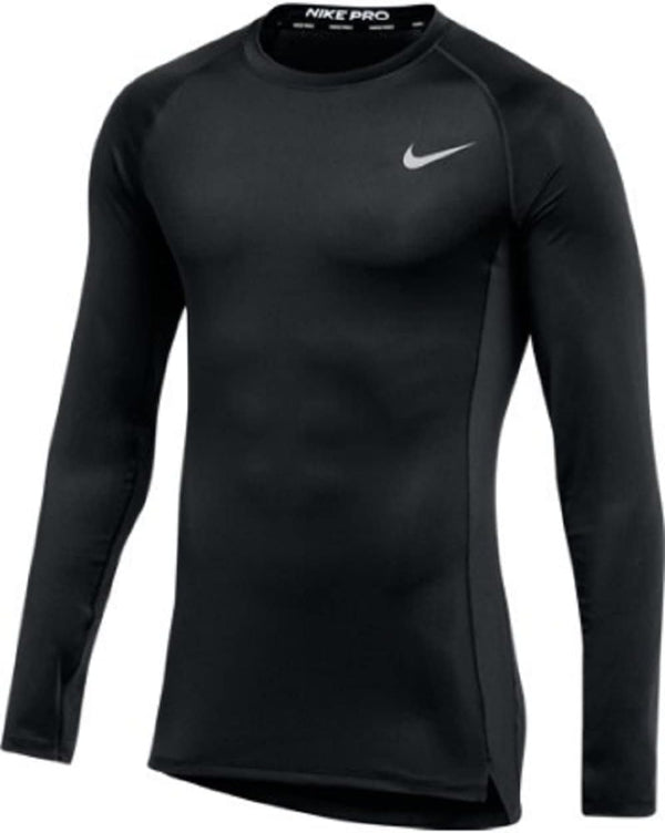 Nike Men's Pro Fitted Long Sleeve Tee X-Large Black