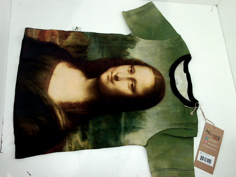 Musart Mona Lisa Art T-Shirt Toddler Size 4