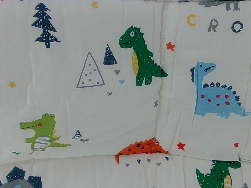 Orbisify Dinosaur Crib Mattress Pad Baby Bedding