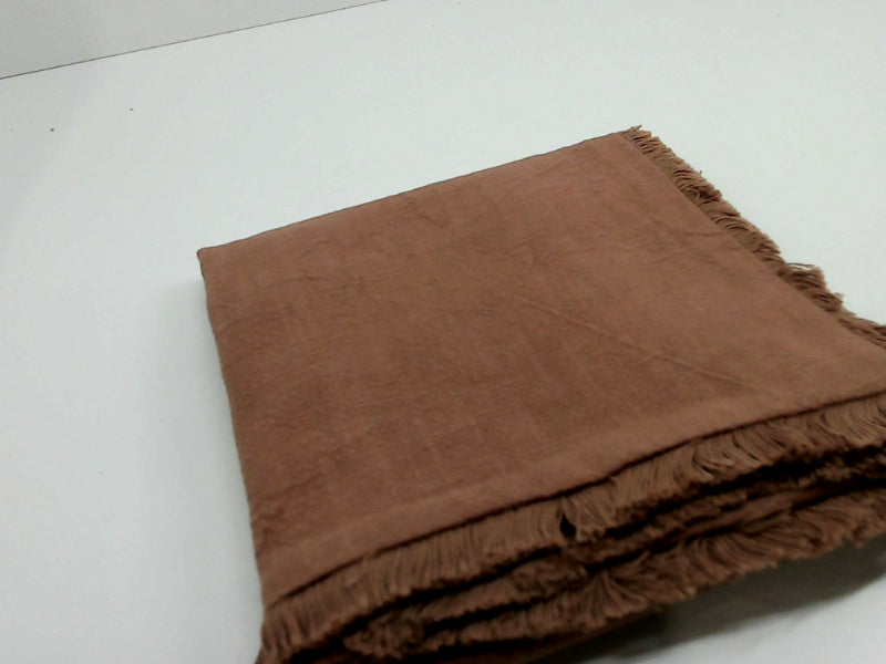 Pillow Cover Color Brown Size 20 X 20