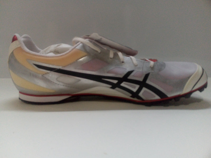 Asics Men Athletic Shoes (Running) Hyper Md 5 White/Silver/Black 11 Medium US