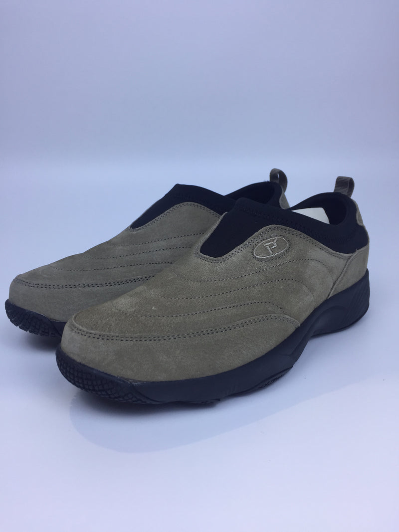 Propet Mens Wash and Wear Ii Slip On Sneakers Shoes Casual - Gunsmoke, Black, Size 8