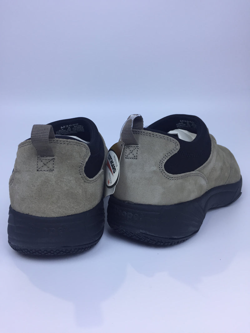 Propet Mens Wash and Wear Ii Slip On Sneakers Shoes Casual - Gunsmoke, Black, Size 8