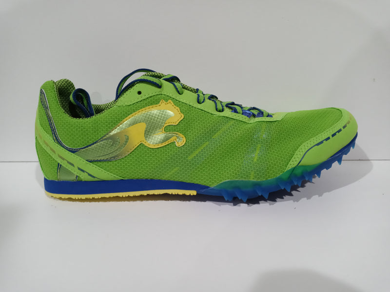 PUMA Men SIZE 10 1/2 GREEN-BLUE-FLUO YELLOW Pair of Shoes