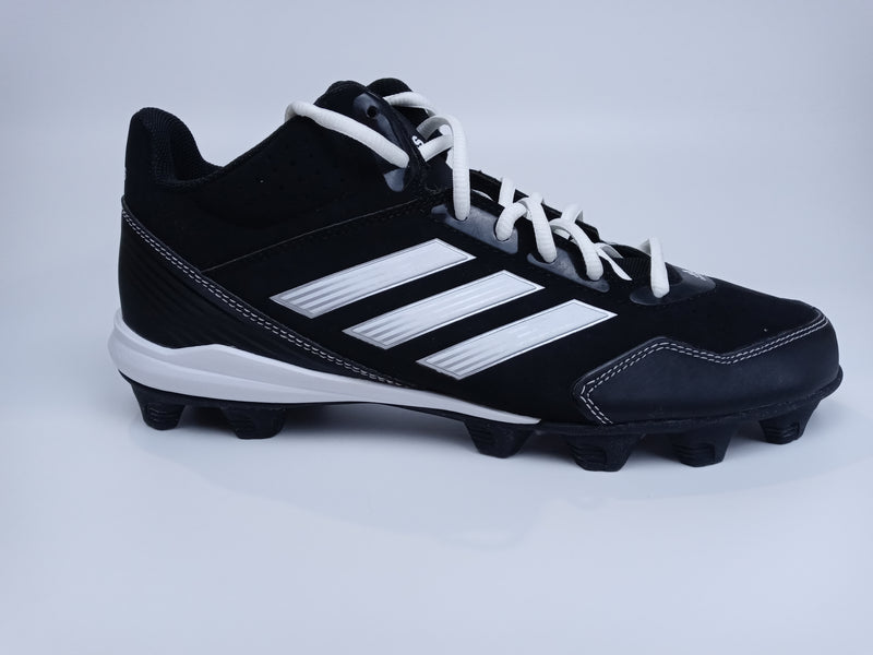 Adidas Men Size 8 Black Runwht Metsil Wheelhouse Md Mid Pair of Shoes