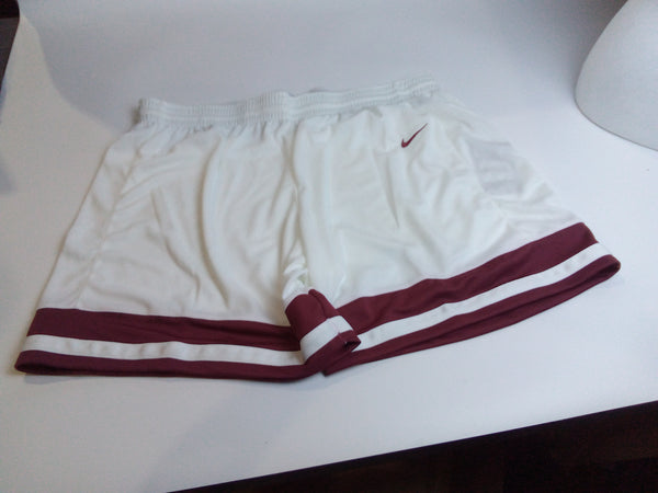 Nike Shorts Womens 3XL Tall White Basketball National Stock Dri-Fit Ladies