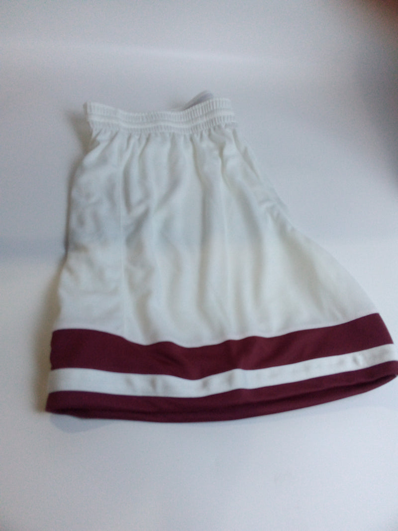 Nike Shorts Womens 3XL Tall White Basketball National Stock Dri-Fit Ladies