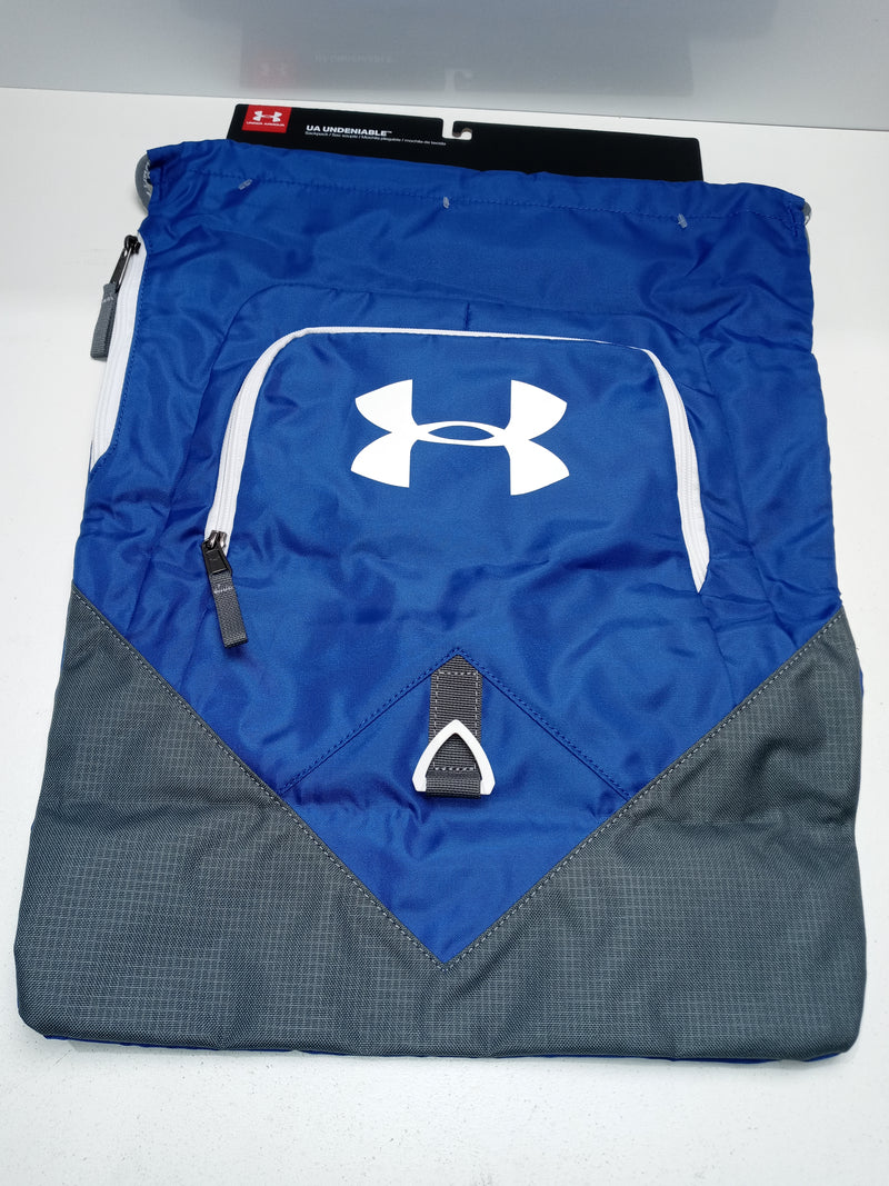Under Armour Unisex Blue White Grey Sackpack Bags