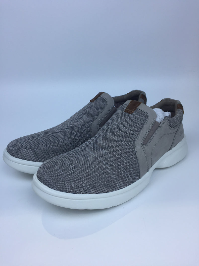 Clarks Men's Bradley Easy Sneaker-Stone Knit-Size 13M
