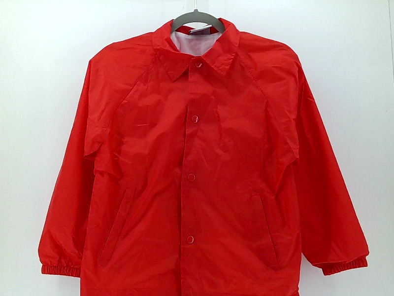 Augusta Mens SPORTSWEAR MEN'S NYLON JACKET Snap Lightweight Jacket Size Medium