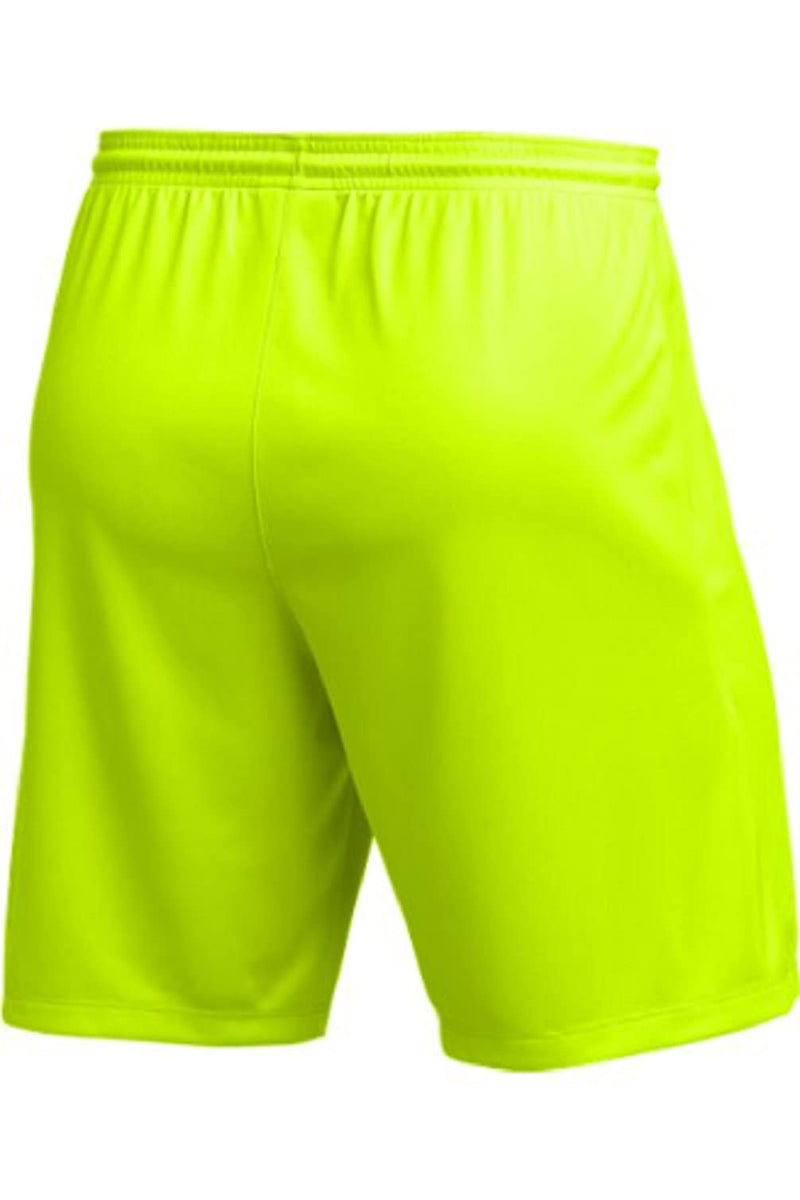 Nike Youth Dri-FIT Park III Shorts Volt Size Large