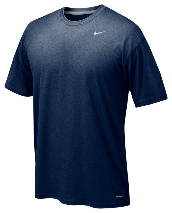 Nike Mens Team Legend Short Sleeve Crew T-Shirt Color College Navy Size XLarge