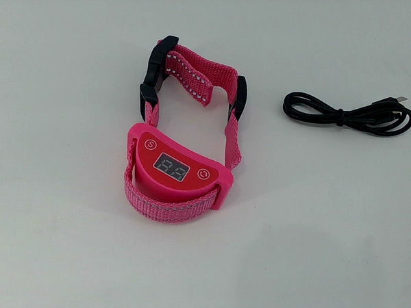 Pink Rechargeable Pet Training Collar XSmall