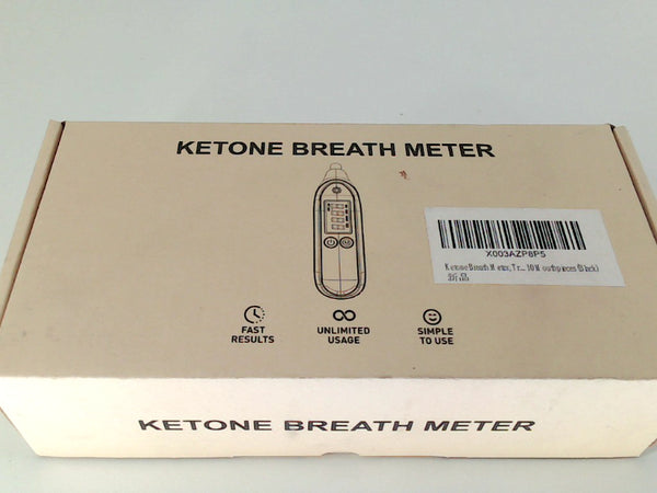 Accurate Ketone Breath Meter Portable Black Monitor