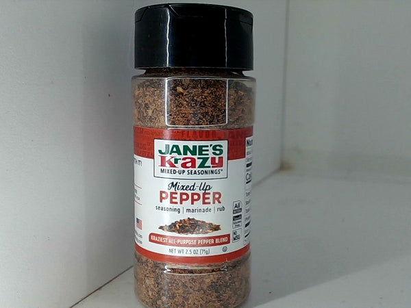 Jane's Krazy Mixed-Up Pepper Seasoning 2.5 Oz