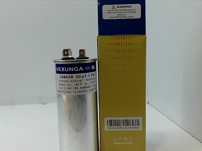 Vexunga 60 MFD Capacitor for Home Appliances