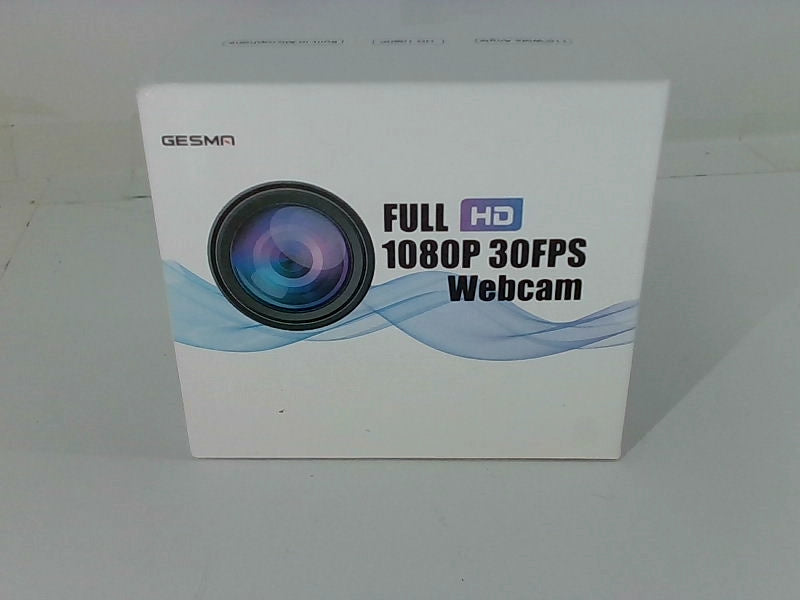 GESMA 1080p HD Webcam with USB Connectivity for Home and Office