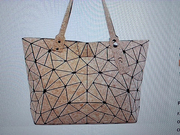 Geometric Pattern Tote Bag for Women