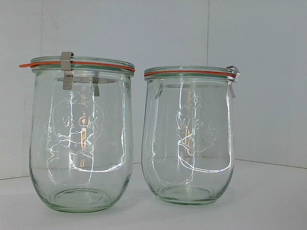 Weck Tulip Jars Weck Tulip Jars 1 Liter Color Clear Size Large