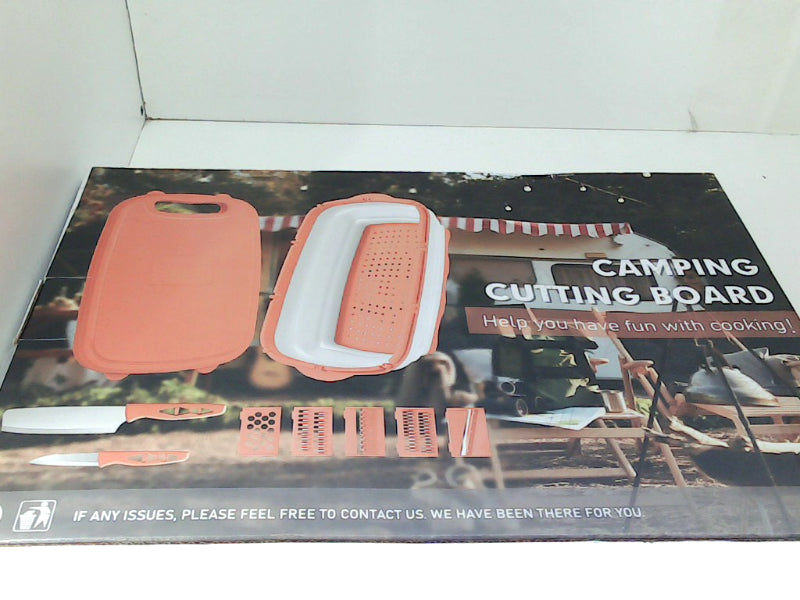 Multi-functional Camping Cutting Board 9 in 1 Home Accessory