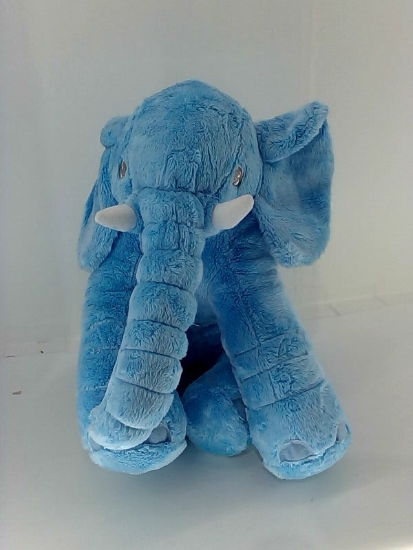 Plush Elephant Pillow Home Decor Accent