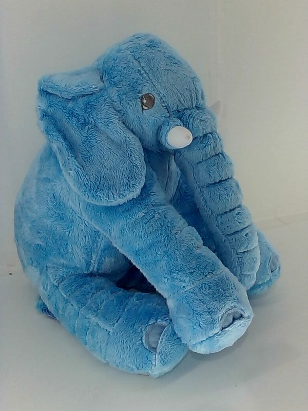 Plush Elephant Pillow Home Decor Accent