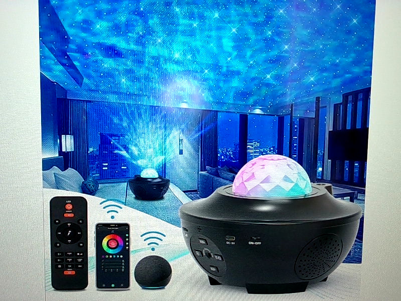 Renxin Inc Galaxy Star Projector with Remote Control