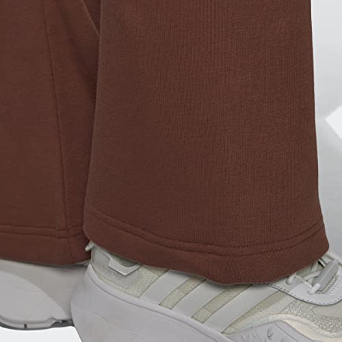 Adidas Women's Earth Brown Open Hem Trackpants X-Small