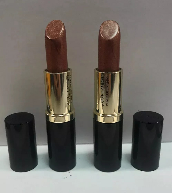 2x Estee Lauder Pure Color Envy Hi-lutre Light Sculpting Lipsticks 111 Tiger Eye