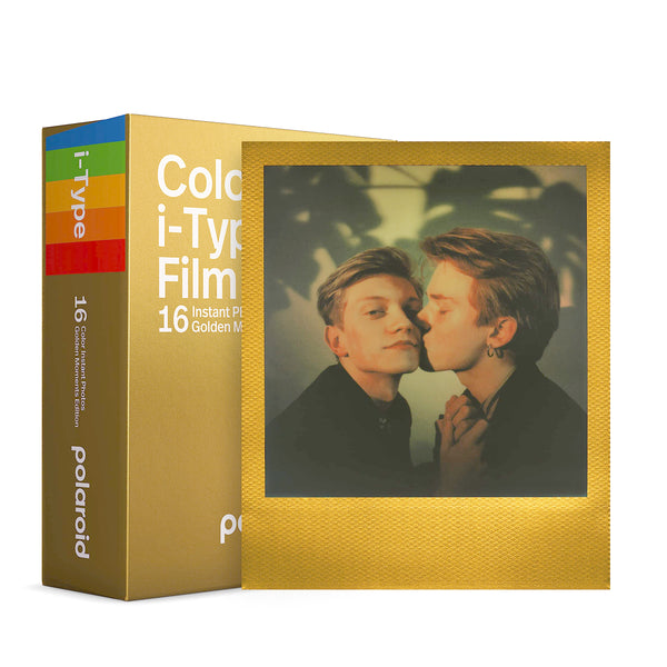 Polaroid I Type Color Film Golden Moments Edition Double Pack 16 Photos