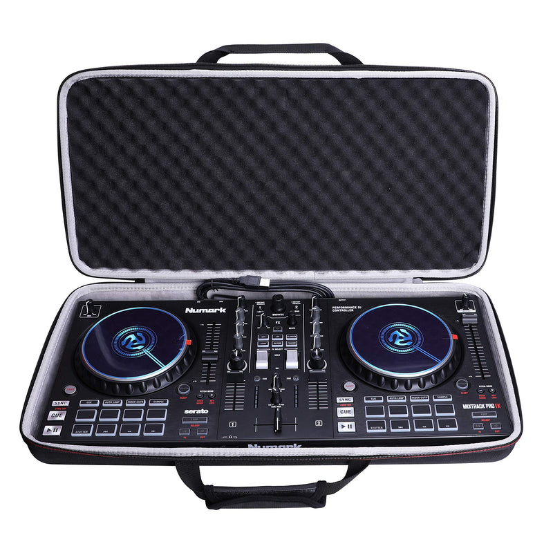 Ltgem DJ Controller Hard Case for Numark Mixtrack Pro FX