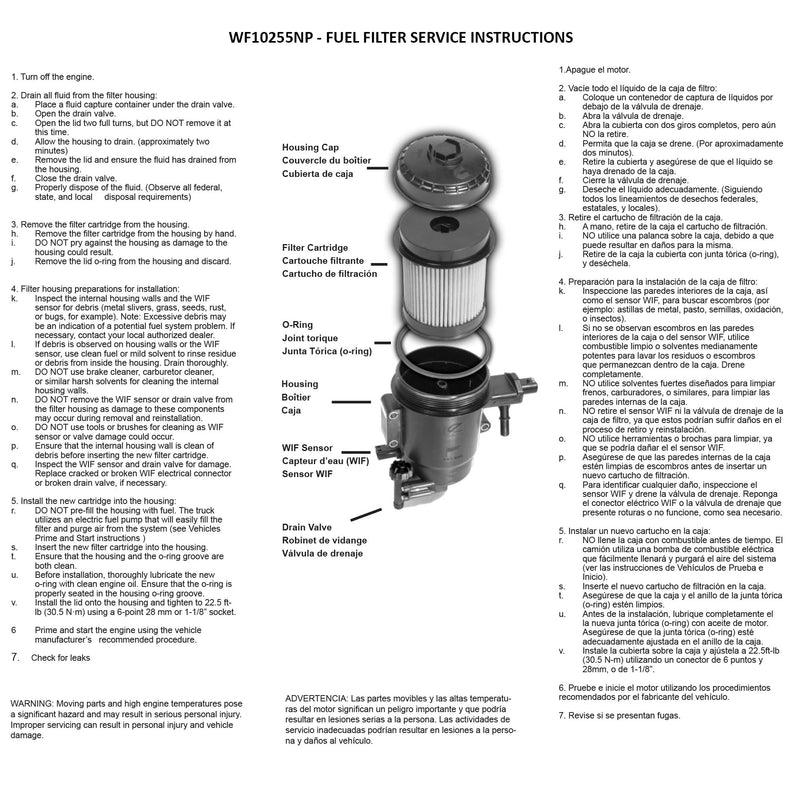 Dodge Ram 6.7L Diesel Cummins Fuel Filter & Water Separator Set