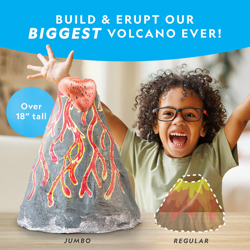 National Geographic 18 Inches Giant Volcano Science Kit Eruptions Experiments