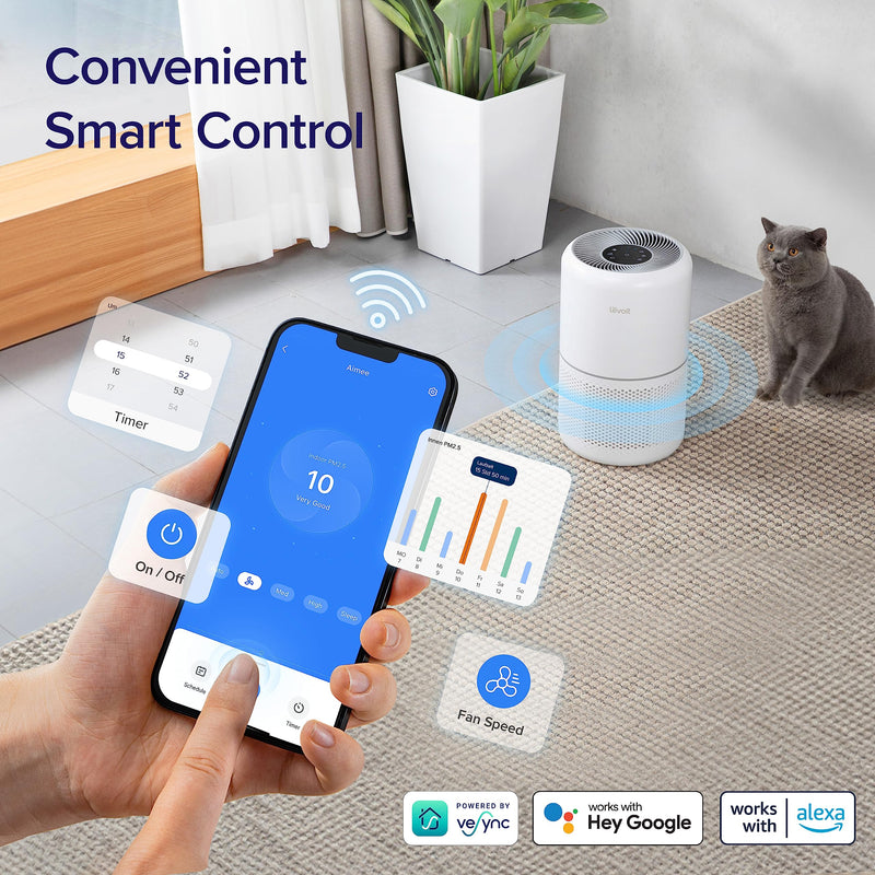 Levoit Core 300S Smart WiFi Air Purifier for Home